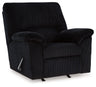 Simplejoy - Rocker Recliner Black by Signature Design by Ashley® | Bel Furniture