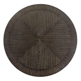 Jeffries - Round Table With Lazy Susan - Espresso by Crown Mark | Bel Furniture