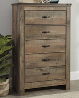 Trinell - Five Drawer Chest - Brown