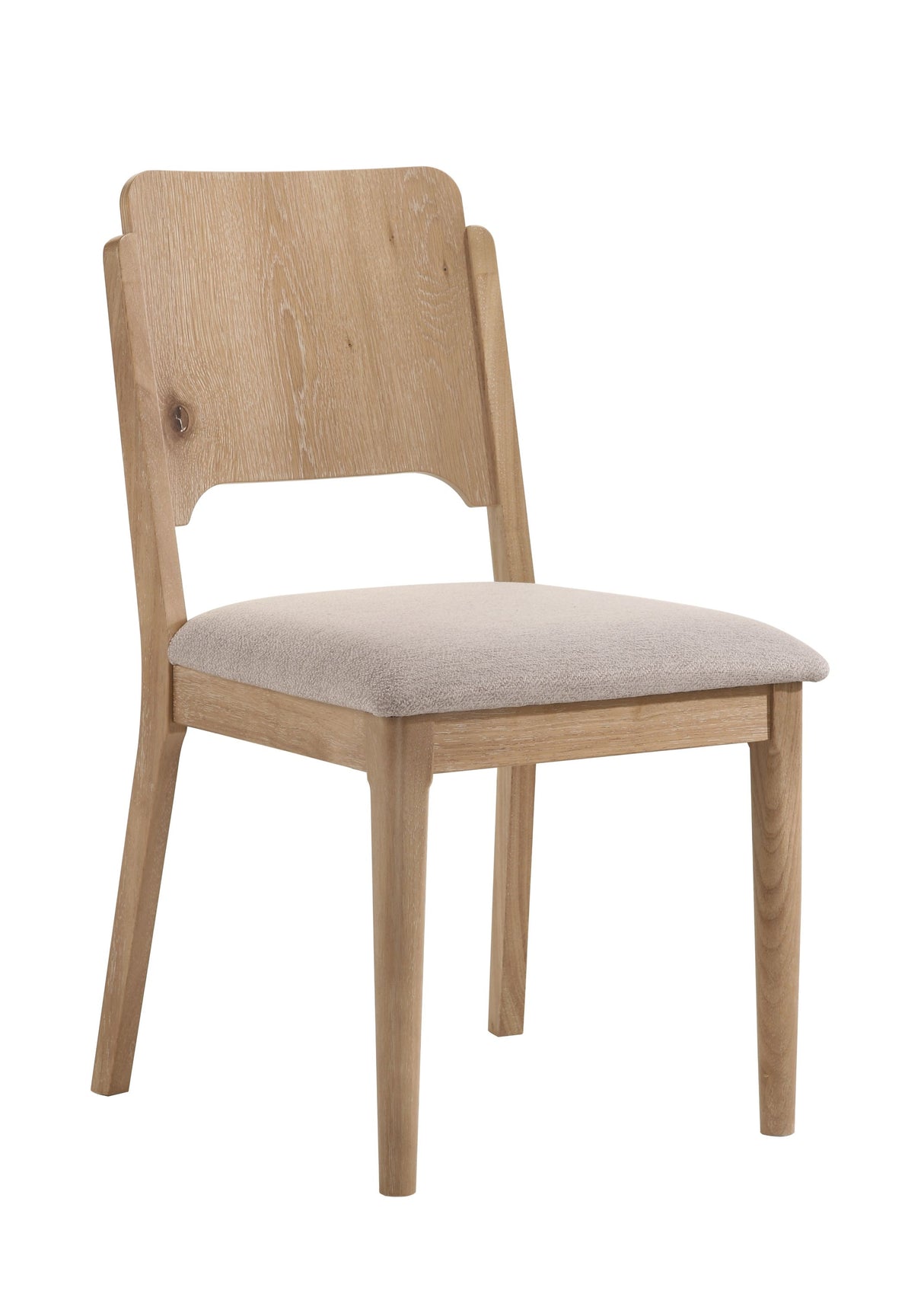 Arden - Side Chair (Set of 2) - Light Brown / Gray by Crown Mark | Bel Furniture