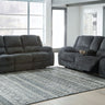 Draycoll - Reclining Living Room Set Dark Gray 2 Pc. Reclining Sofa, Loveseat by Signature Design by Ashley® | Bel Furniture