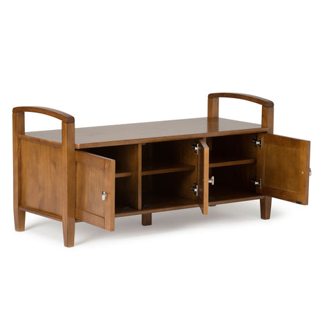 Warm Shaker - Handcrafted Entryway Storage Bench - view 16
