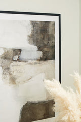 Aldricton - Brown / White - Wall Art by Signature Design by Ashley® | Bel Furniture