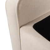 Jacqueline - Tufted Roll Arm Storage Bench by Jennifer Taylor Home | Bel Furniture