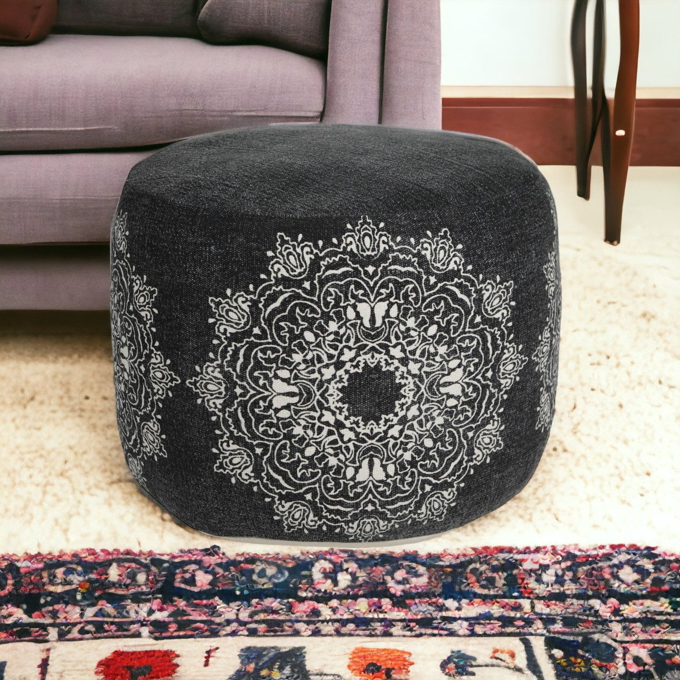 Ottoman Cotton - Black