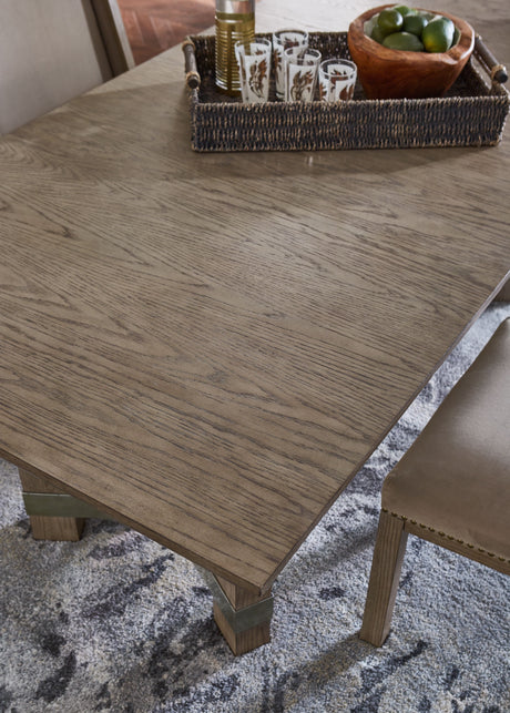 Chrestner - Gray - Rectangular Dining Room Table by Signature Design by Ashley® | Bel Furniture