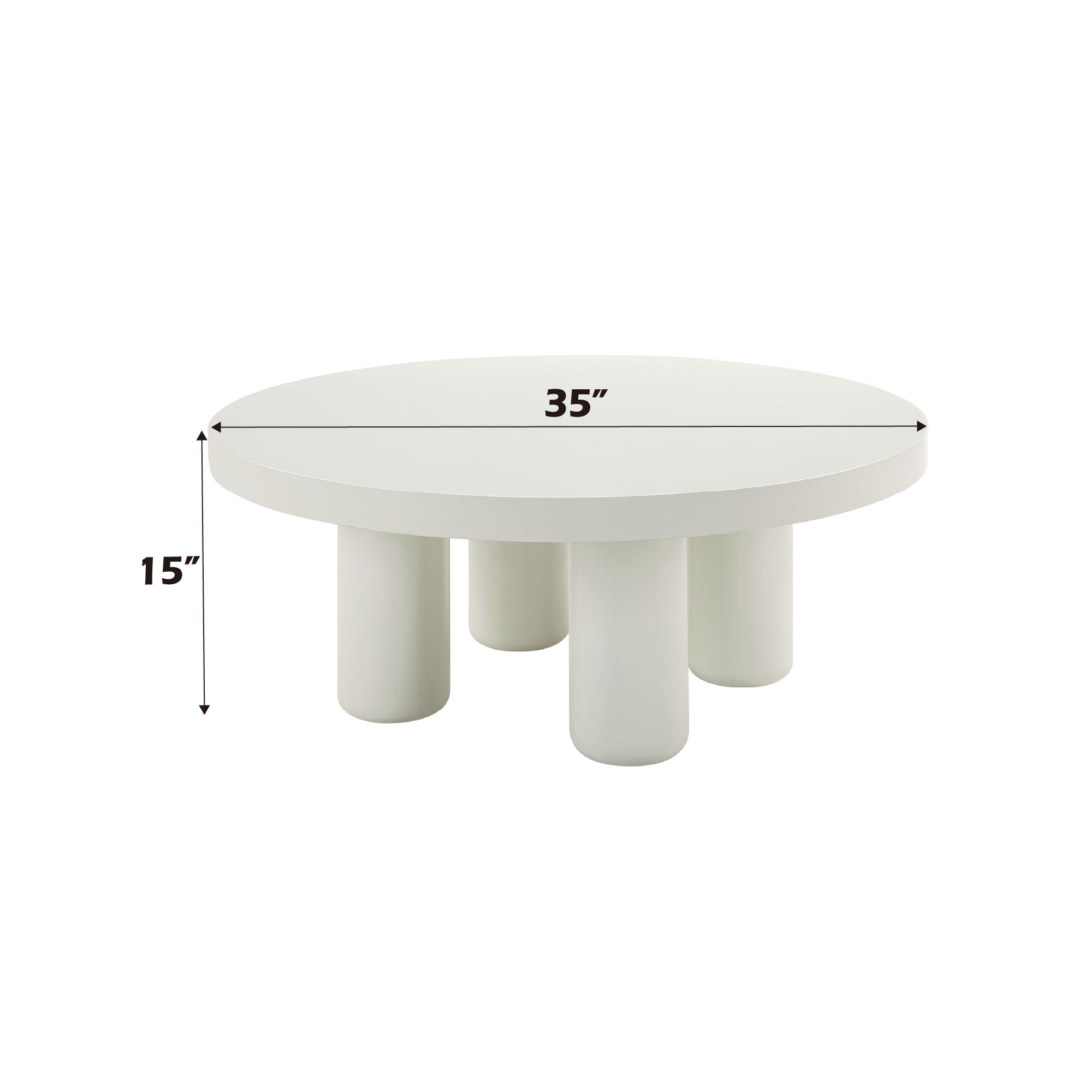 Loanna - Coffee Table - White