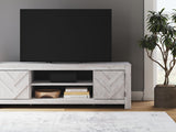 Cayboni - LG TV Stand With Fireplace Option by Signature Design by Ashley® | Bel Furniture