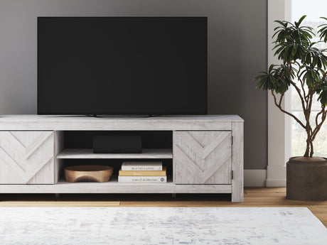 Cayboni - LG TV Stand With Fireplace Option by Signature Design by Ashley® | Bel Furniture