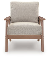 Grover Beach - Lounge Chair With Cushion (Set of 2) - Driftwood