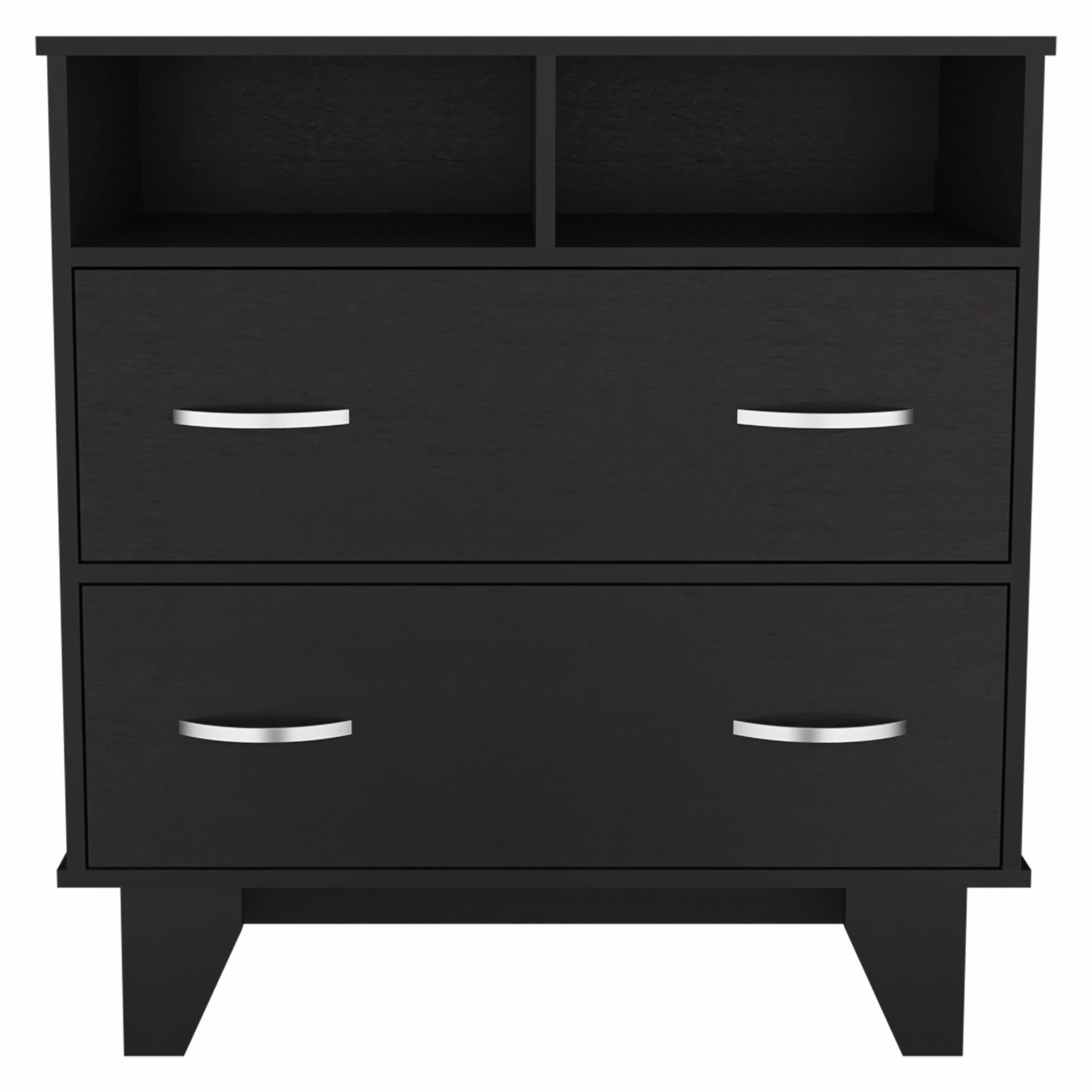 Two Drawer Dresser - Black