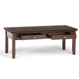 Artisan - Coffee Table - Russet Brown by Simpli-Home | Bel Furniture