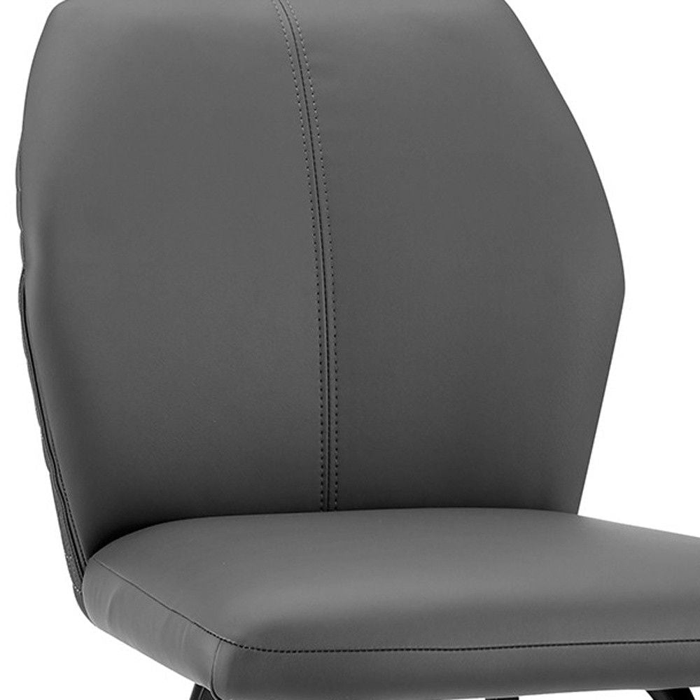 Bar Height Bar Chair - Gray / Black