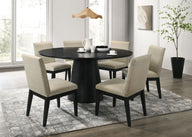 Jasper - Round Dining Table Set by Lilola Home | Bel Furniture