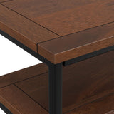 Skyler - TV Media Stand - Dark Cognac Brown