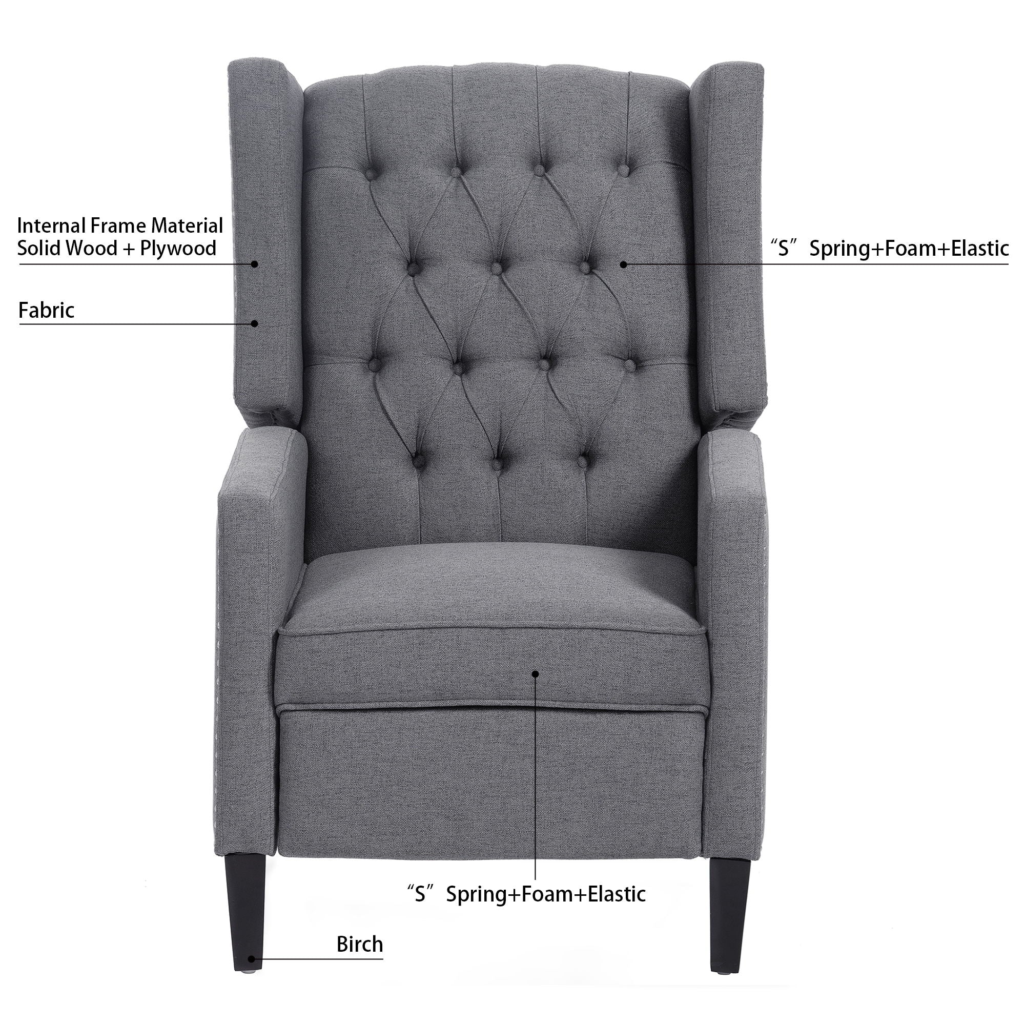 Manual Wing Chair Recliner