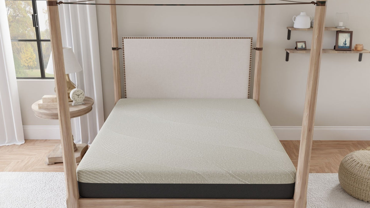 12" Comfort Series Soft Gel Memory Foam Tight Top Mattress by Omne Sleep | Bel Furniture