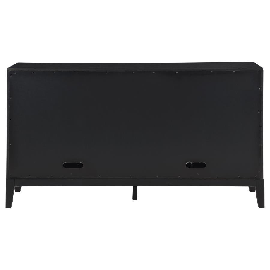 Brookmead - 4 Door Sideboard Buffet Storage Cabinet - Black by Coaster Fine Furniture | Bel Furniture
