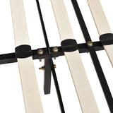 Aspen - Vertical Tufted Modern Headboard Platform Bed Set