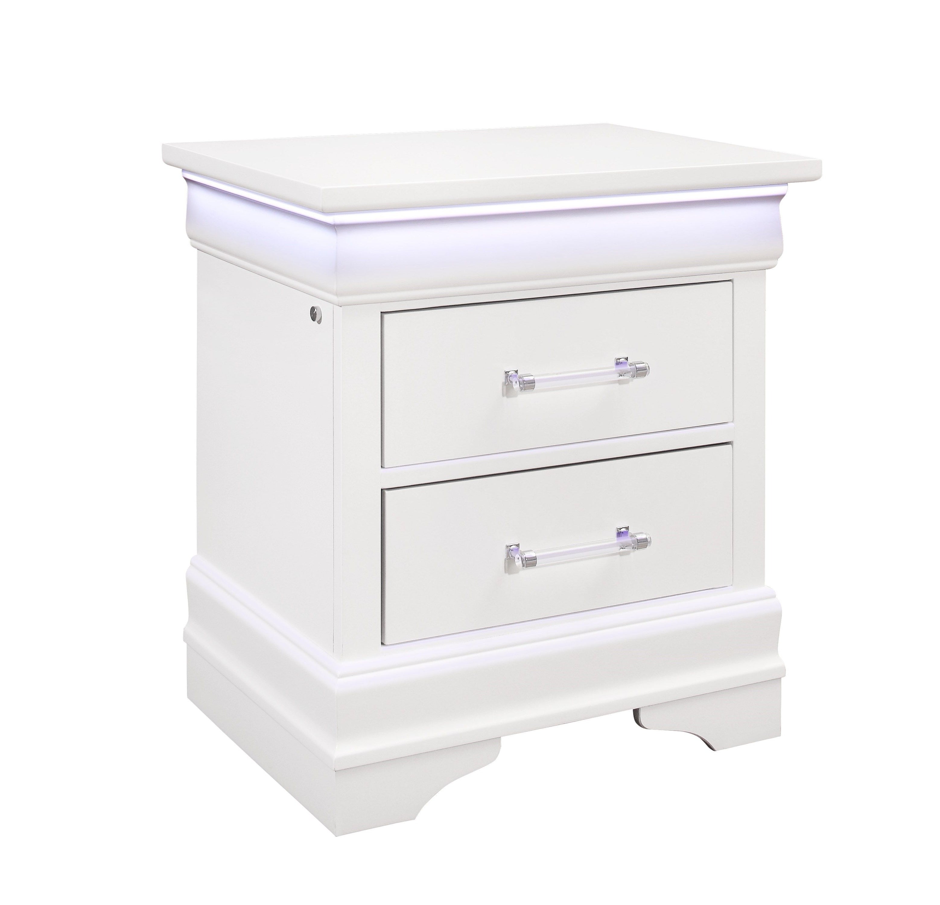 Charlston - Nightstand With LED