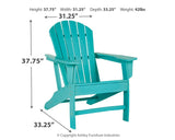 Sundown Treasure - Outdoor Adirondack Chair by Signature Design by Ashley® | Bel Furniture