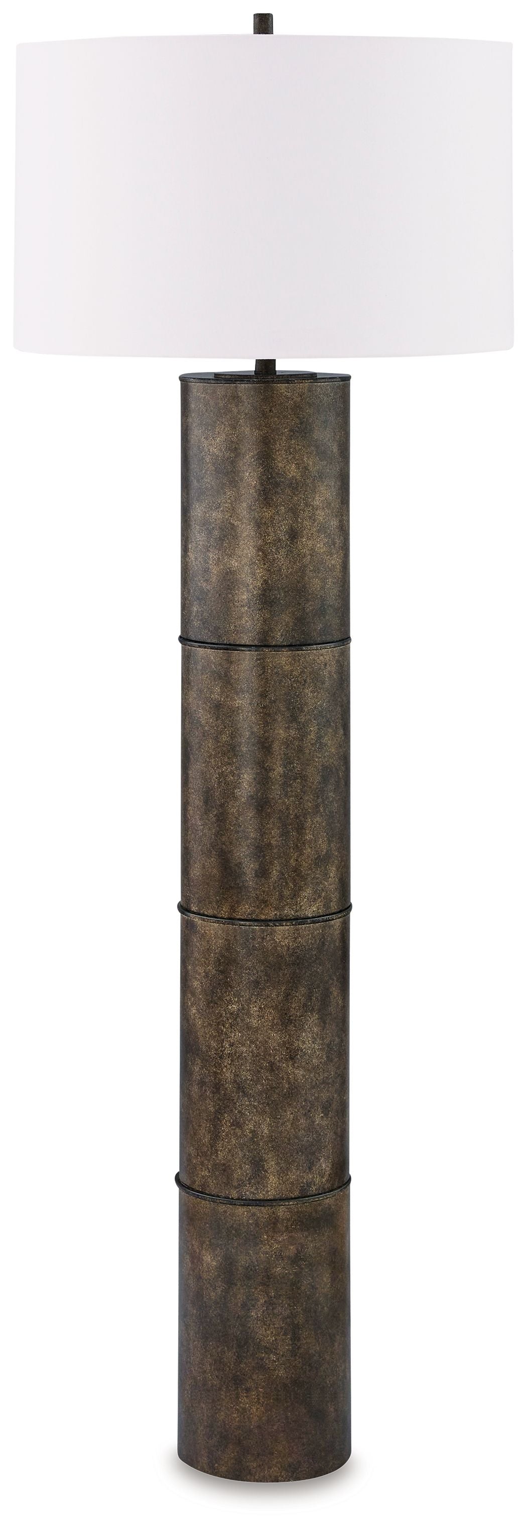Jebson - Dark Bronze Finish - Metal Floor Lamp by Signature Design by Ashley® | Bel Furniture