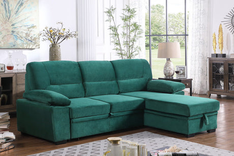 Kipling - Reversible Sleeper Sectional Sofa Chaise by Lilola Home | Bel Furniture