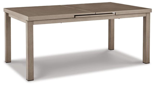 Beach Front - Beige - RECT Dining Room EXT Table by Signature Design by Ashley® | Bel Furniture