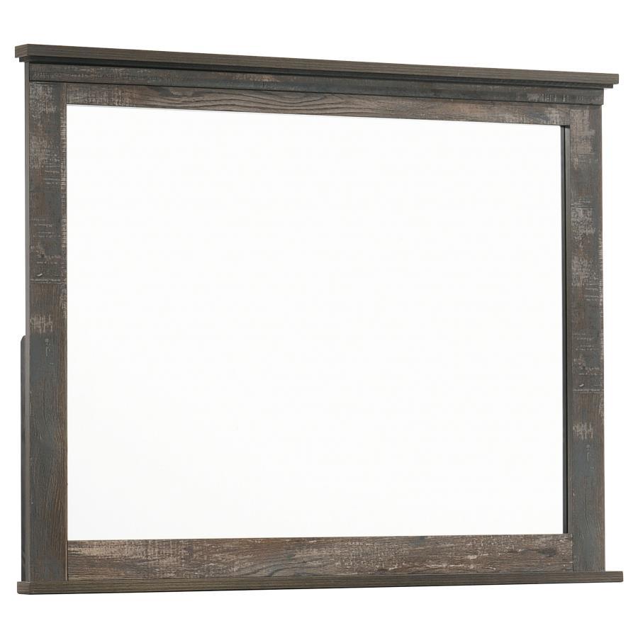 Ridgedale - Dresser Mirror - Weathered Brown