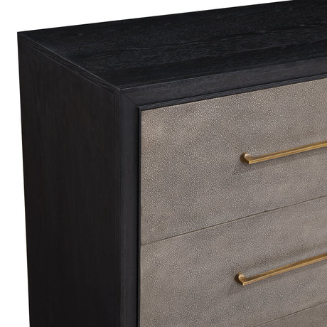 Payson - Chest - Black / Gray by Crown Mark | Bel Furniture