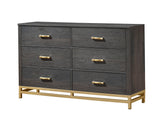 Trevor - Dresser Dark Brown Dressers by Crown Mark | Bel Furniture