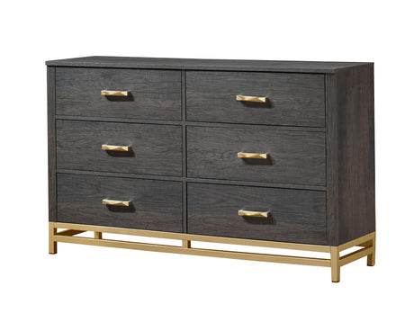 Trevor - Dresser Dark Brown Dressers by Crown Mark | Bel Furniture