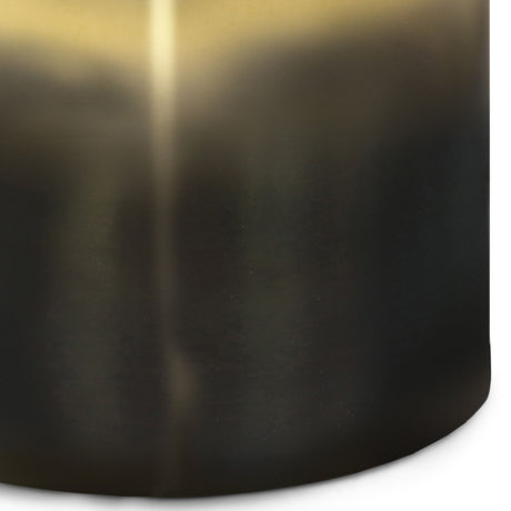 Curtis - Ombre Metal Cylinder Accent Table - view 7