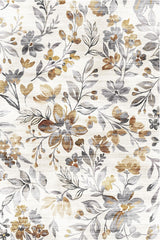 Sphinx - Washable Non - Slip Runner Rug Indoor & Outdoor Gray 60"W x 40"D x 0.04"H by Icona Home Decor | Bel Furniture