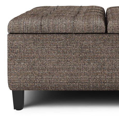 Harrison - Upholstered Coffee Table Storage Ottoman - view 79