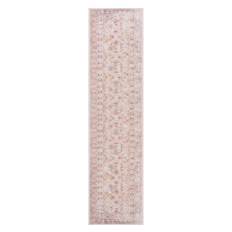 Area Rug, Washable, Low-Pile, Non-Slip, Non-Shedding, Foldable, Kid & Pet Friendly - Beige