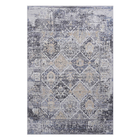 Payas - 6' X 9' Traditional Area Rug - Gray / Blue - view 3