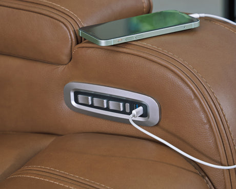 Knightington - Power Recliner With Audio Seating - view 11
