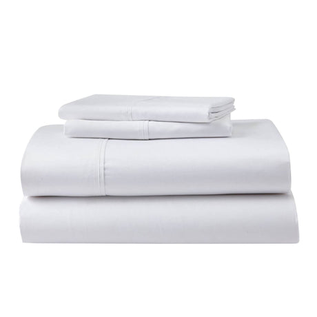Sheet Set Luxurious Supima Cotton, Wrinkle Resistant, Breathable, With 2 Ghostgrip Band