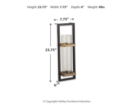 Colburn - Wall Sconce - Natural / Black - view 3