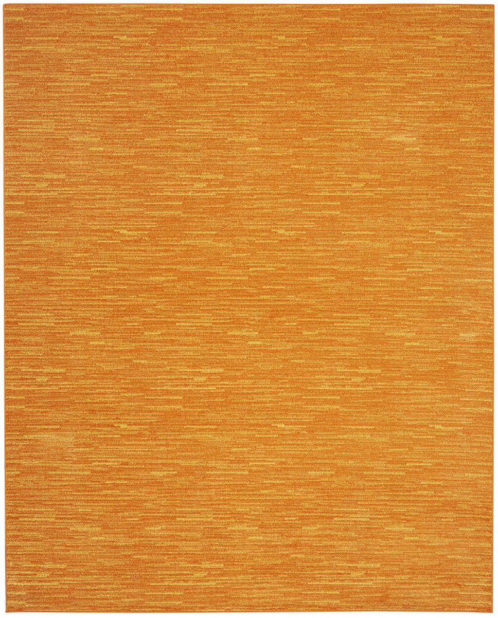 9' X 12' Non Skid Indoor / Outdoor Area Rug - Sunburst