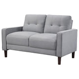 Bowen - Upholstered Track Arm Tufted Loveseat by Coaster Fine Furniture | Bel Furniture
