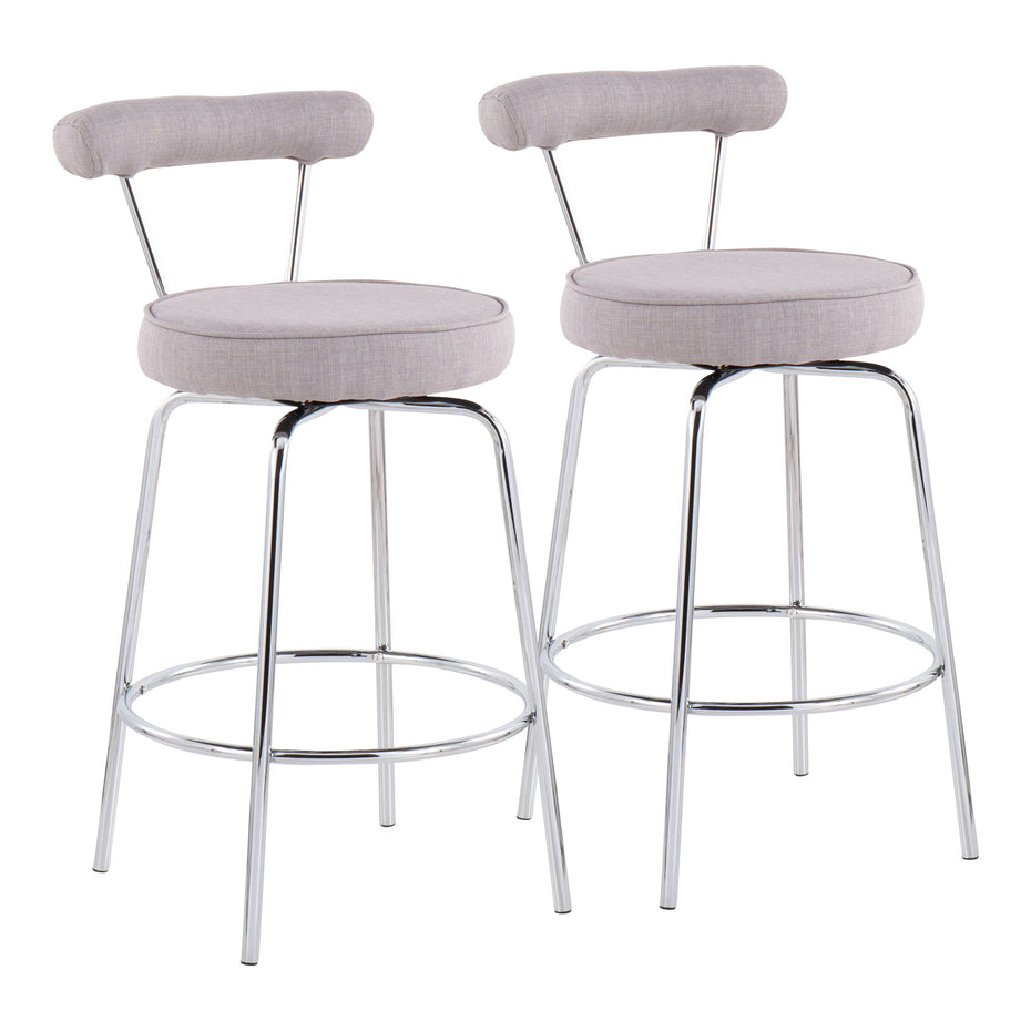 Rhonda - Contemporary Counter Stool (Set of 2)