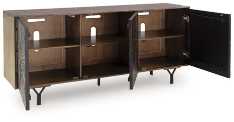 Lavinmont - Accent Cabinet - Multi Brown - view 4