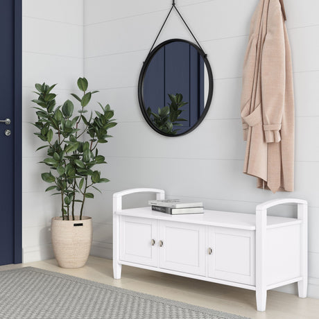 Warm Shaker - Handcrafted Entryway Storage Bench - view 18