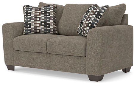 Triston-Peaks - Loveseat - Suede - view 4