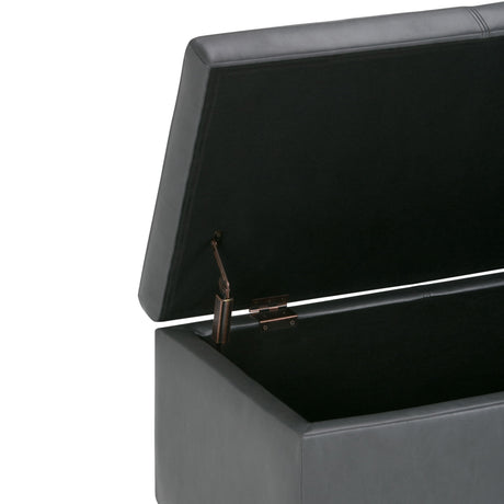 Avalon - Multifunctional Storage Ottoman Bench by Simpli-Home | Bel Furniture