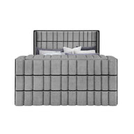 Isaiah - 5 Piece Bedroom Set With TV Lift-LED, Speakers And Fireplace