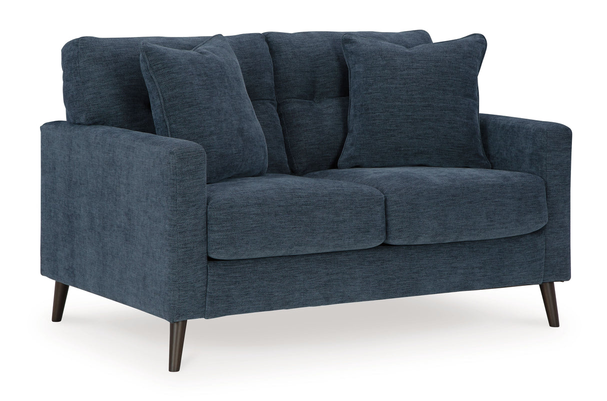 Bixler - Loveseat Blue by Signature Design by Ashley® | Bel Furniture
