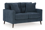 Bixler - Loveseat Blue by Signature Design by Ashley® | Bel Furniture